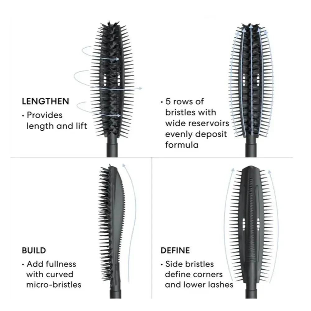 bareMinerals Strength & Length Serum Infused Mascara Extreme Black NEW in Box